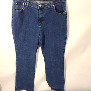 Saint Johns Bay Women's Size 16‎ Stretch Boot Blue Jeans Denim Casual